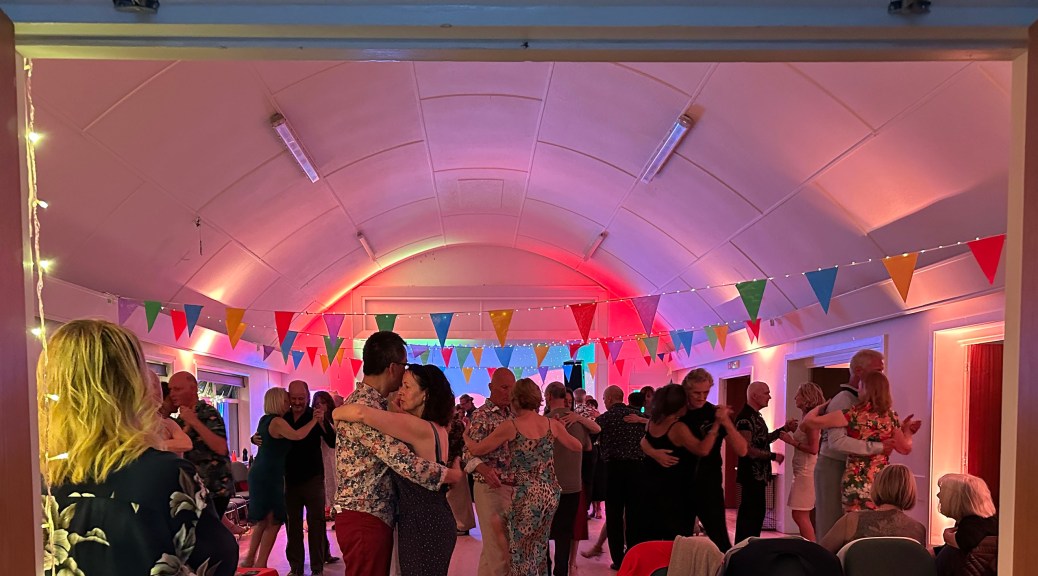 Tango Secrets taster video | Photo showing the milonga from the entranceway