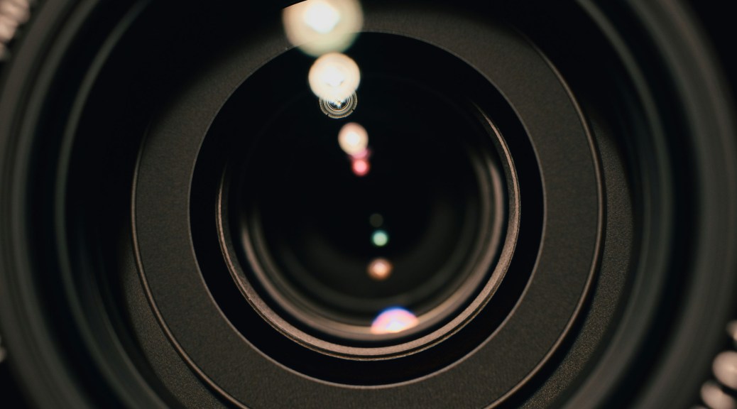 Tango videos | Photo shows a close-up of a lens